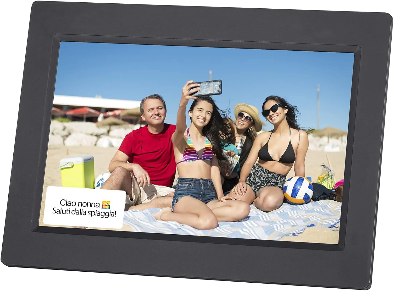 TREVI  10.1” WIFI LCD Smart Digital Photoframe | 028552 - Image 3