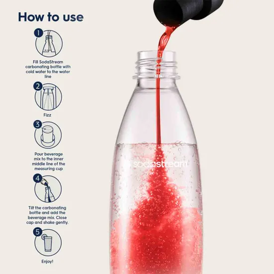 SodaStream Red Berries With Added Vitamins Syrup Mix | 1524210440 - Image 3