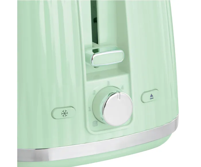 RUSSELL HOBBS Eden 2 Slice Toaster - Pistachio Green | 27374 - Image 4