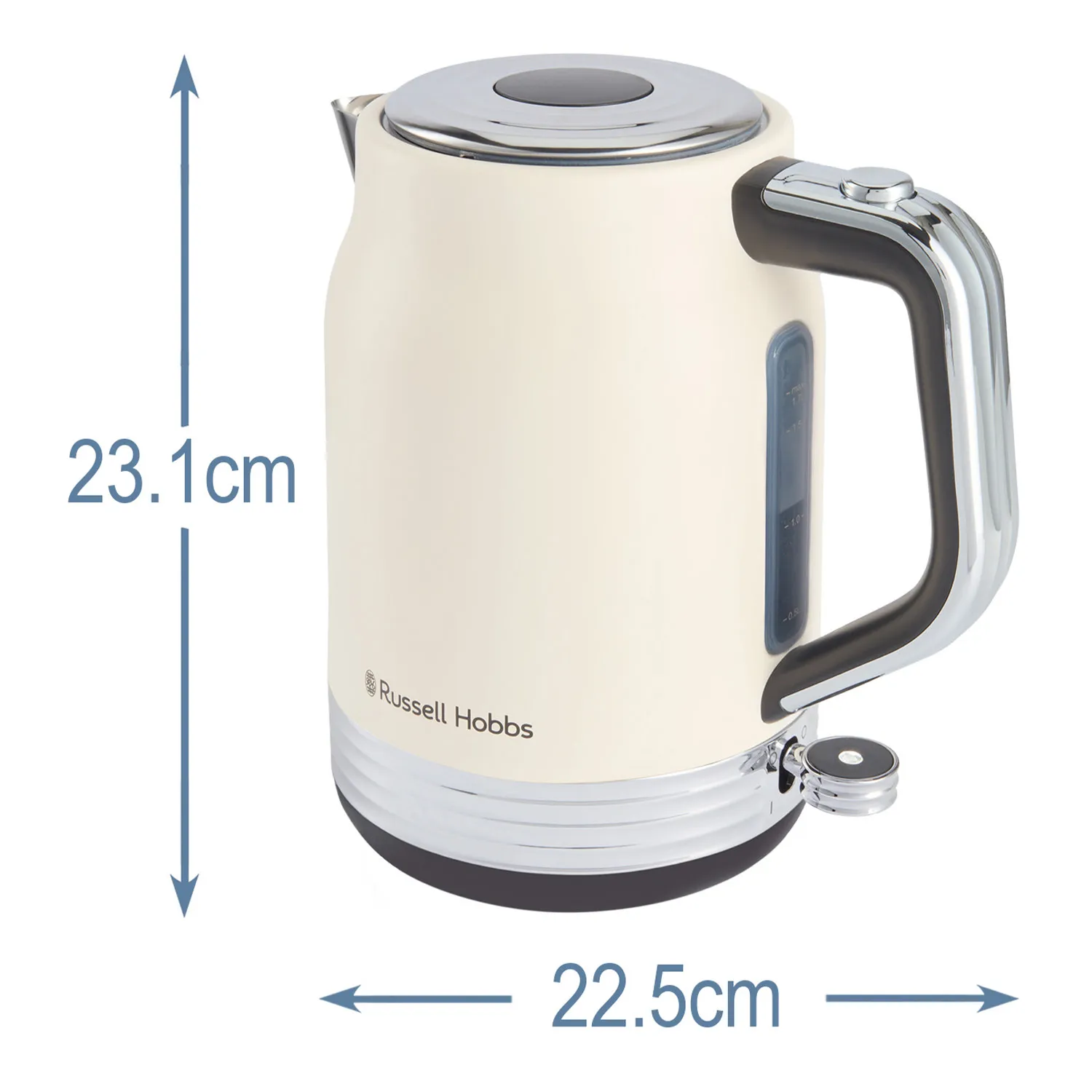 Russell Hobbs Hanley Jasmine 3000W Kettle - Cream | 28640 - Image 7