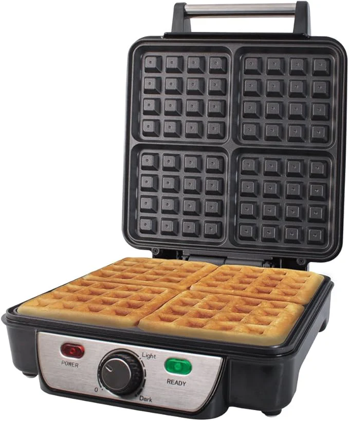 Quest Four Slice Deep Fill Waffle Maker | 35940 - Image 2