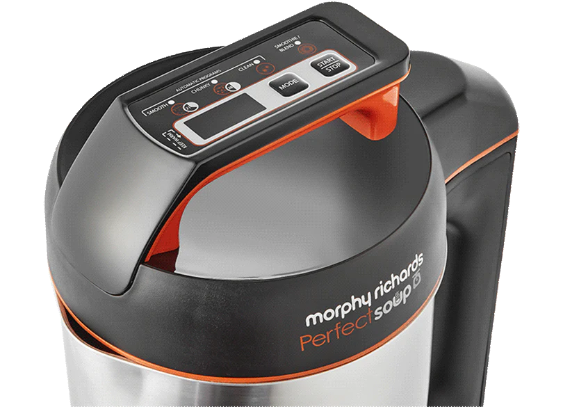 Morphy Richards Perfect Soup Maker 1.6L Integrated Digit - Stainless Steel | 501025 - Image 2