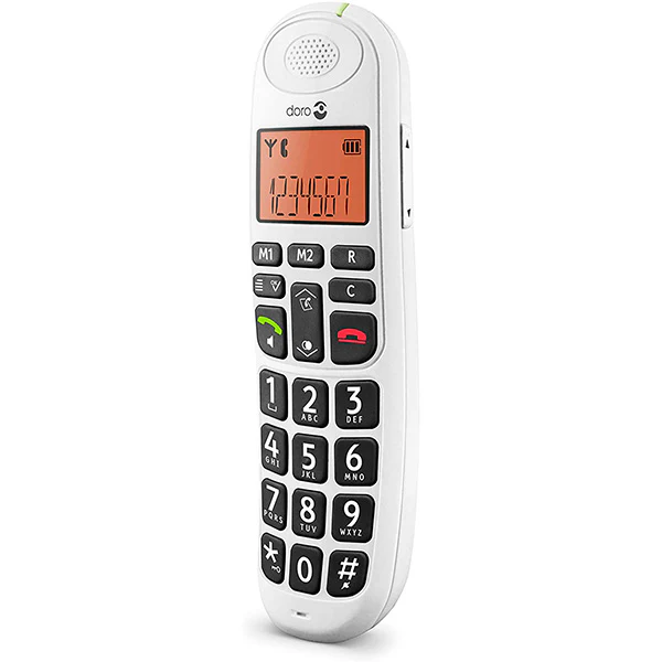 DORO Phone Easy 100w Cordless Dect Phone - White | 5543 - Image 4