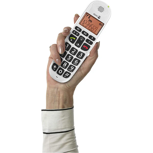 DORO Phone Easy 100w Cordless Dect Phone - White | 5543 - Image 5