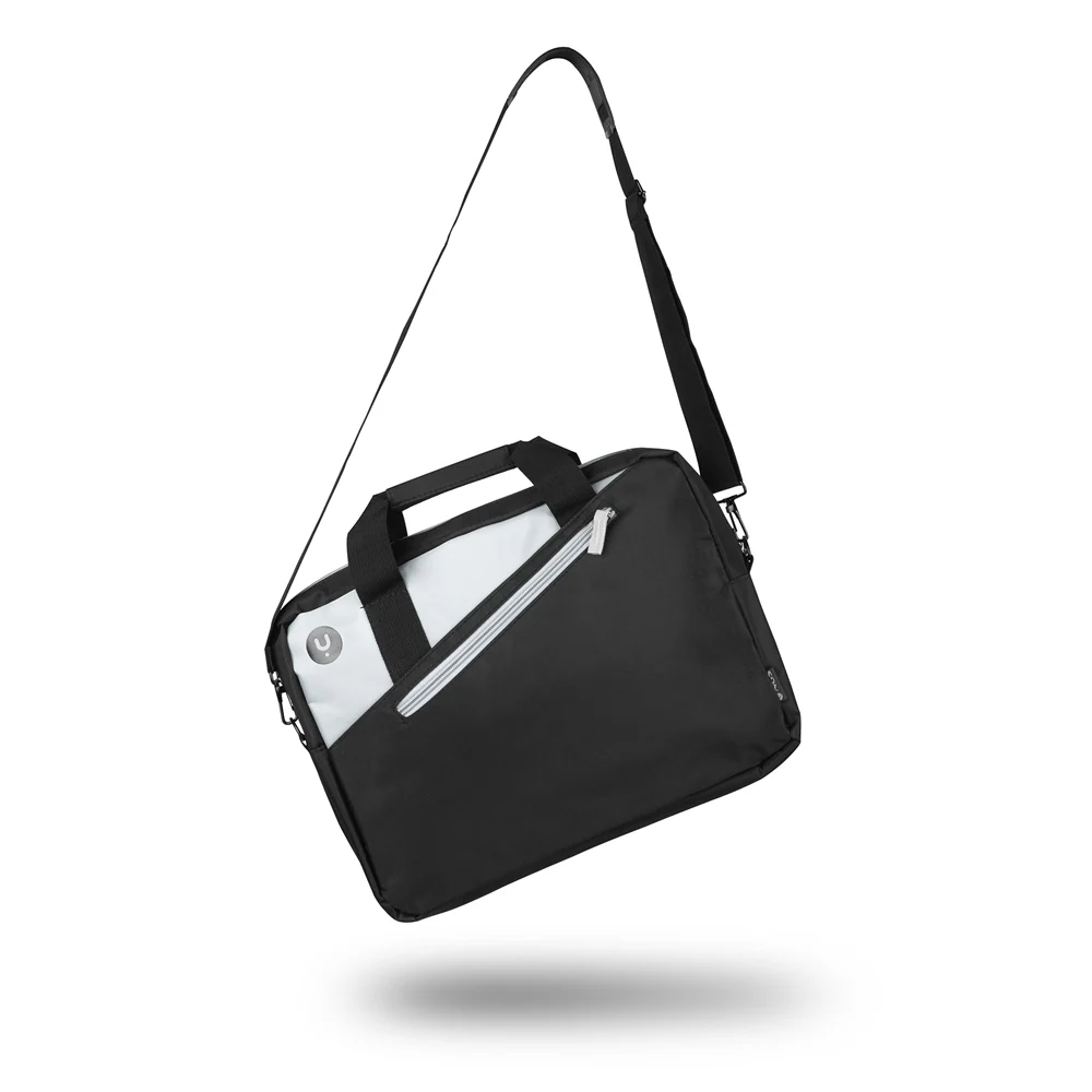 14" LAPTOP BAG EXTERNAL POCKETS BLACK | 617948 - Image 4