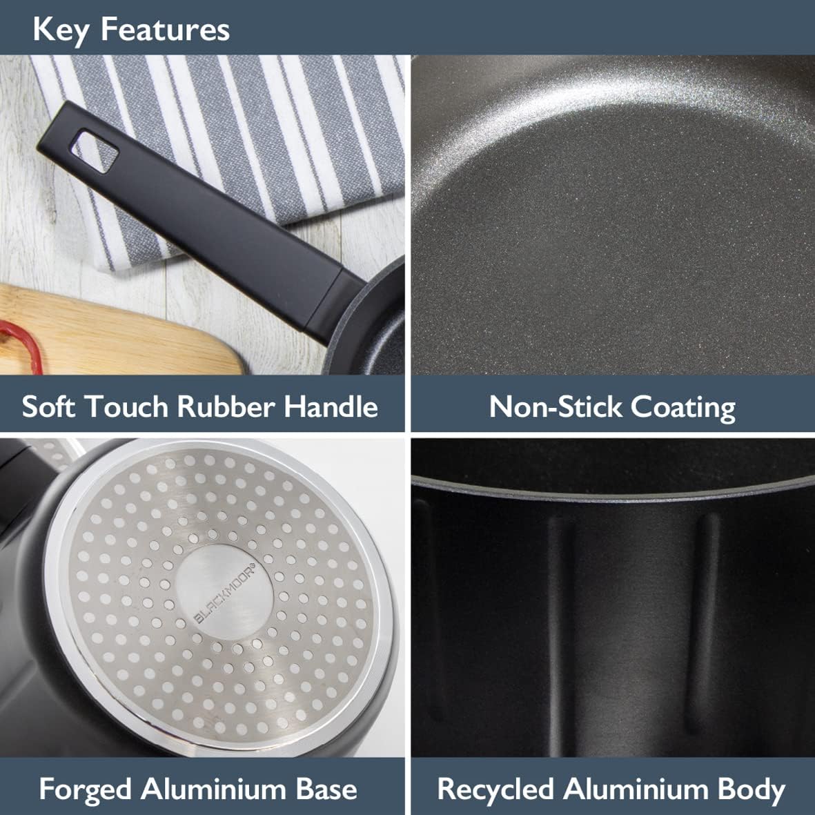 Blackmoor Neuvo 16cm Milk Pan | 67379 - Image 4