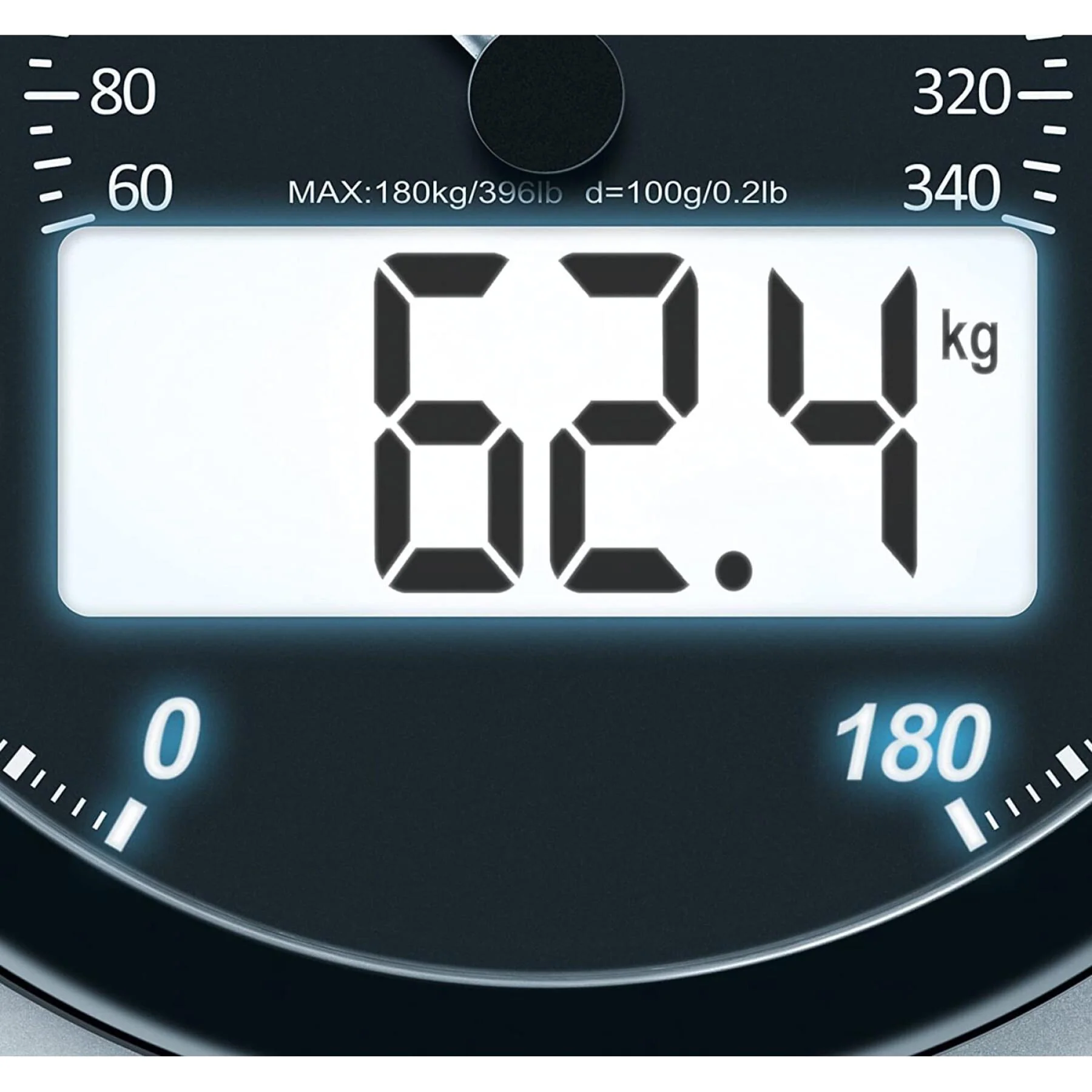 Beurer GS58 Digital Glass Bathroom Scale Kg/Lb | 766.10 - Image 4