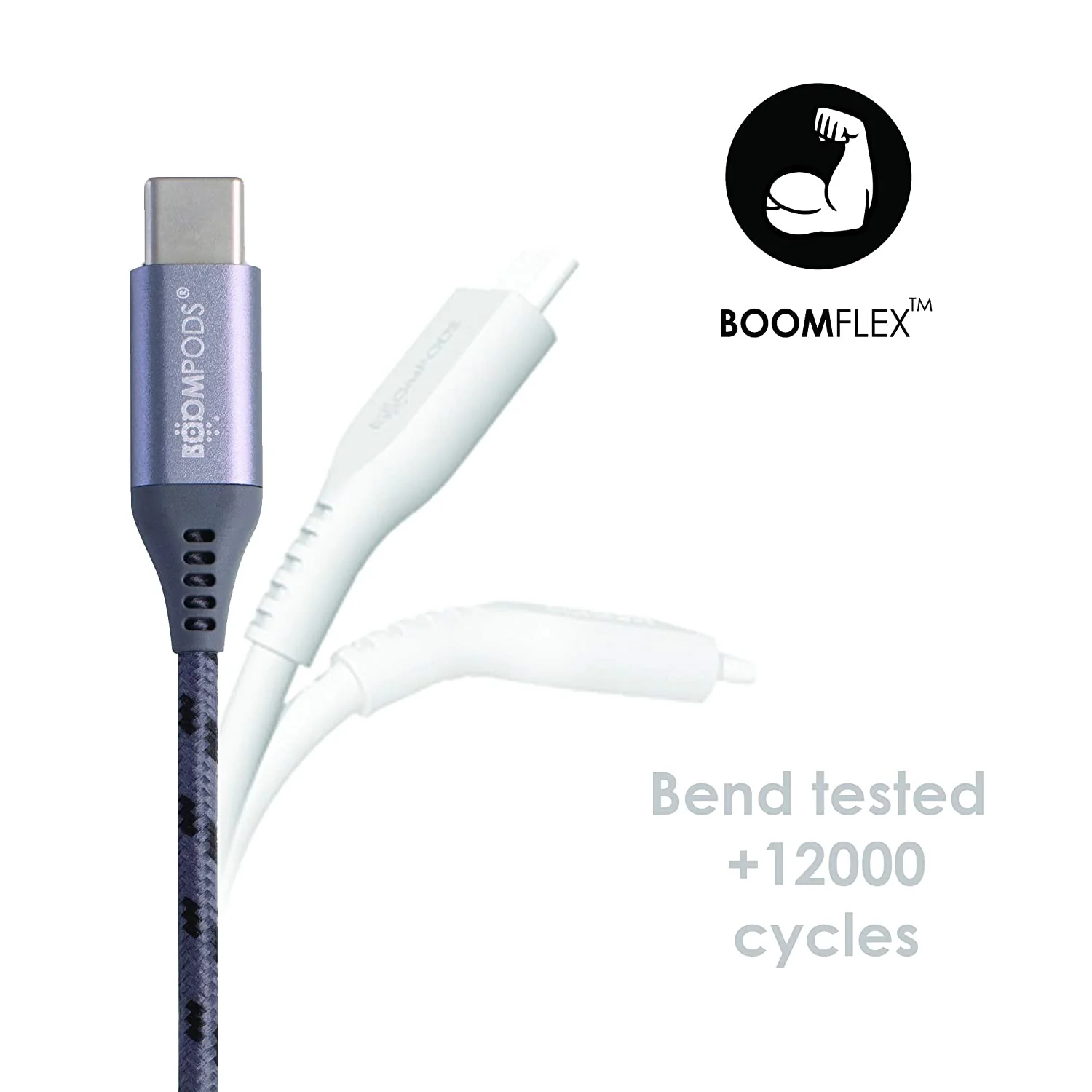 BOOMPODS 3.5mm AUX Adapter to USB-C | AUDGRA - Image 4