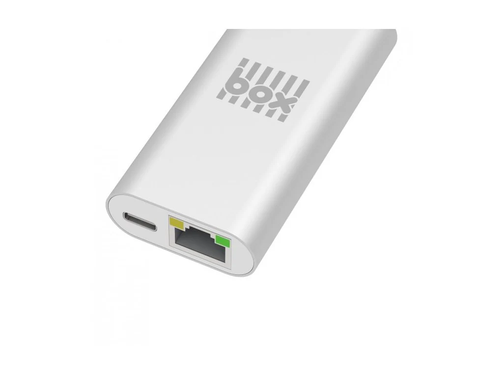 Box USB-C Ethernet Adapter Silver | BCETHESL - Image 2