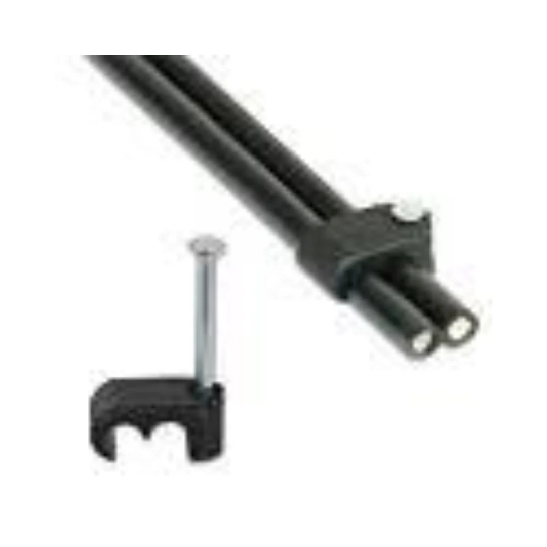 REVEZ 100m Mini Shotgun Twin Cable Black ct63 | CT63-100M