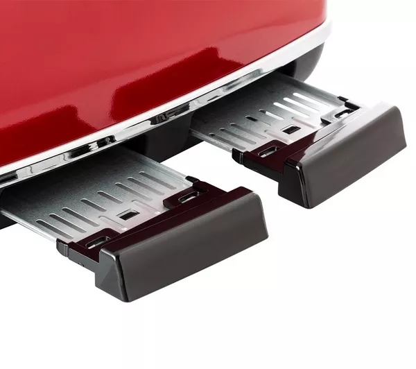 DELONGHI Icona Micalite 4 slice Toaster - Red | CTOM4003R - Image 6