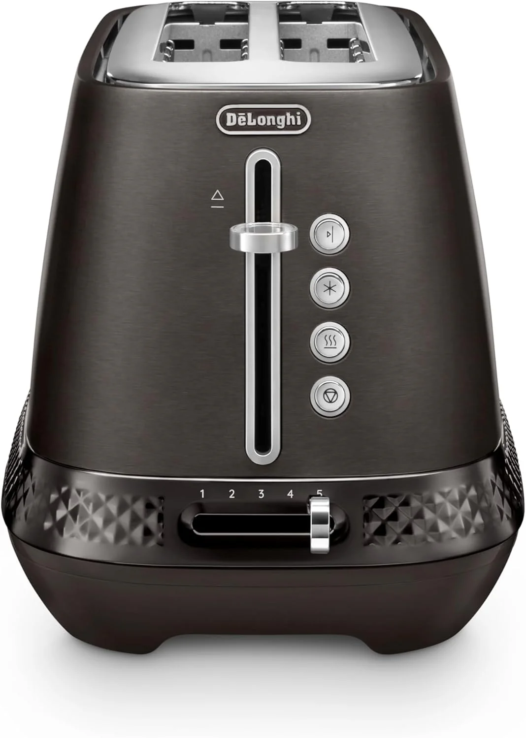 DeLonghi Diadema 2 Slot / 4 Slice Toaster  - Black | CTV3003.BK - Image 2