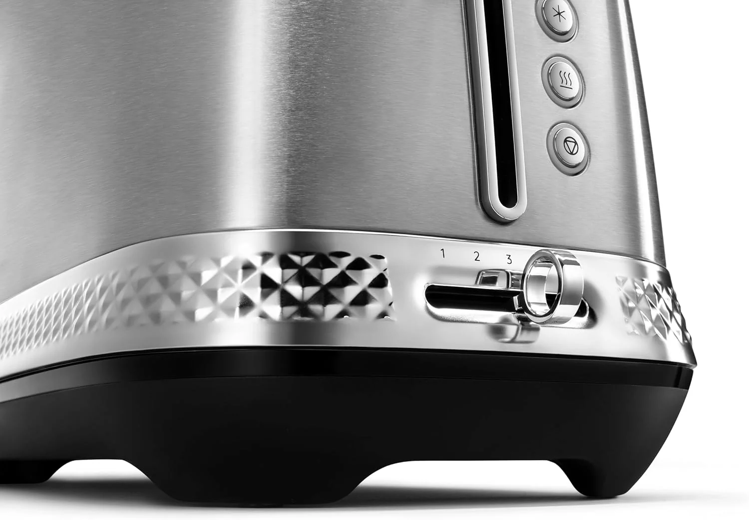 DeLonghi Diadema 2 Slot / 4 Slice Toaster - Metal | CTV3003.M - Image 6
