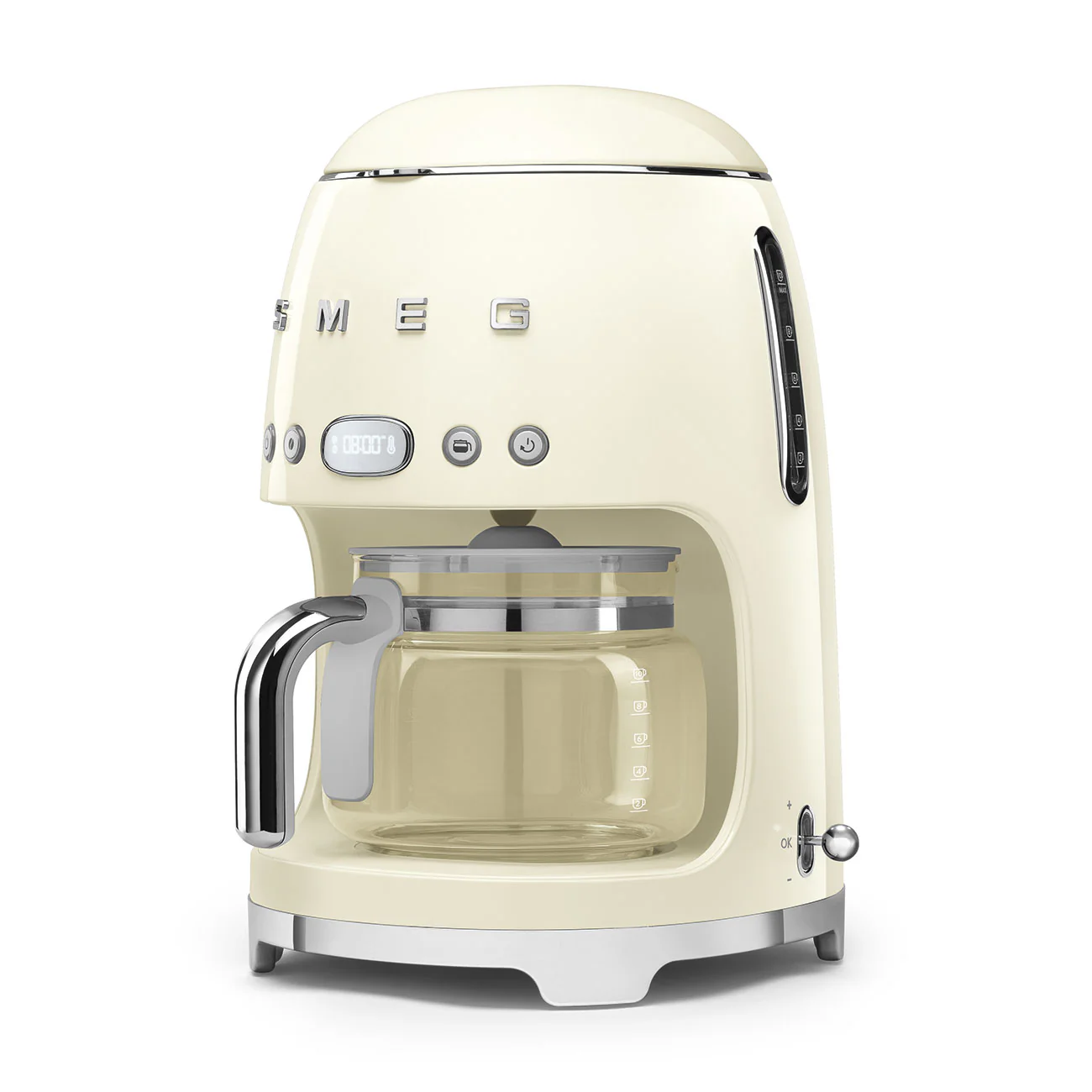 SMEG 50's Style Drip Filter Coffee Machine - Cream | DCF02CRUK