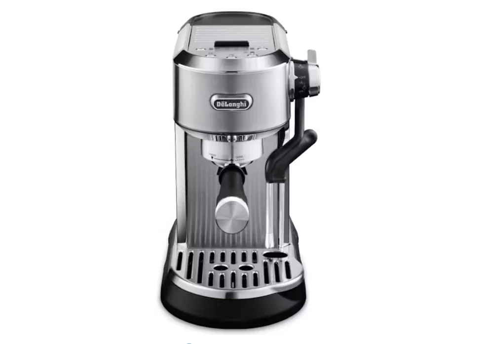 DELONGHI Dedica Maestro Plus Coffee Machine - Silver | EC950.M - Image 2