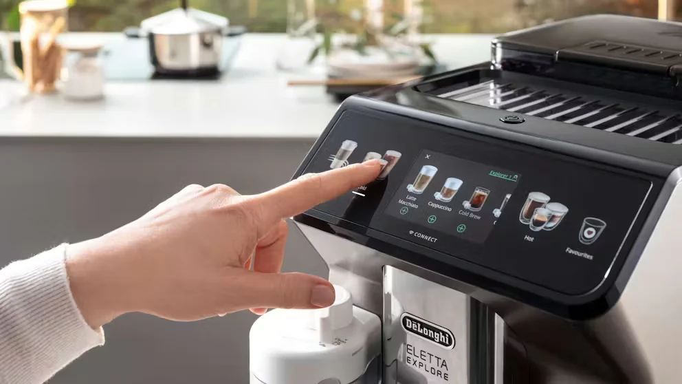 DELONGHI Eletta Explore Fully Automatic Coffee Machine | ECAM450.86.T - Image 5