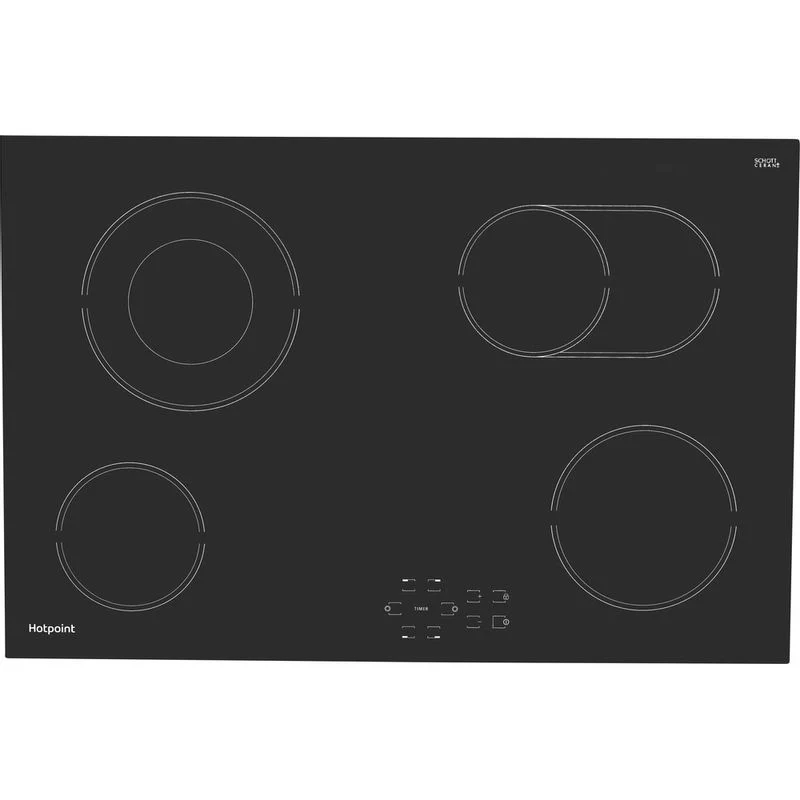 HOTPOINT 77cm Ceramic Hob 4 Cooking Zones | HR724BH