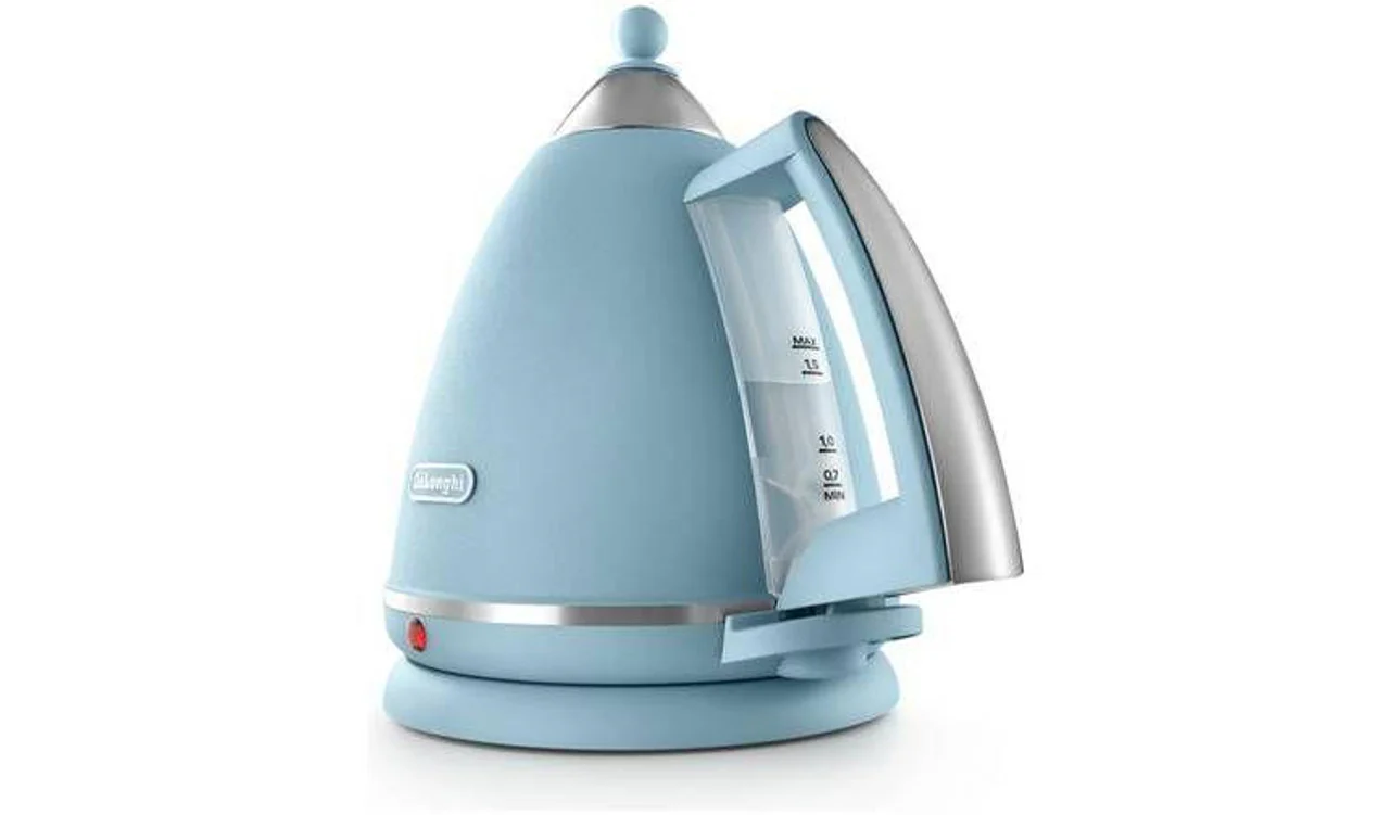 DELONGHI Argento Flora Blue Kettle - Blue | KBX3016AZ - Image 3