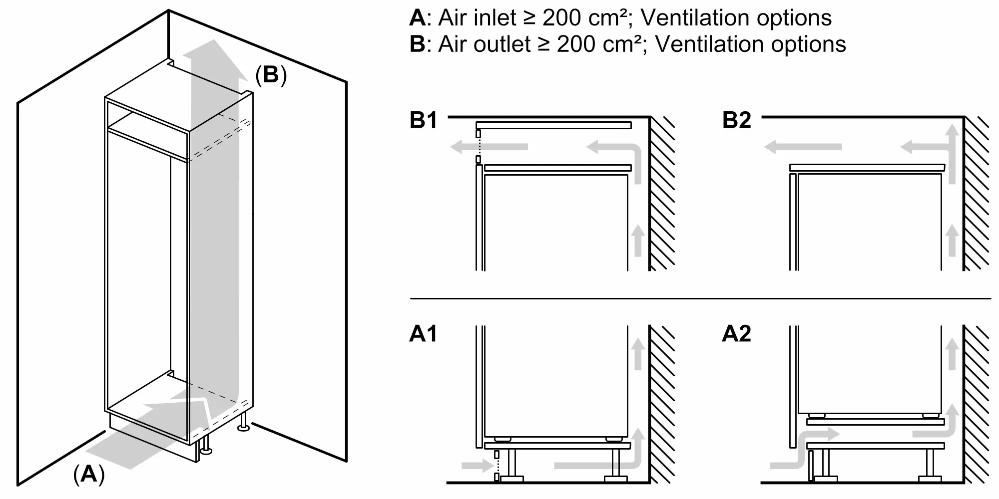 BOSCH Series 2 Built in Fridge Freezer | KIN86NSE0G - Image 11