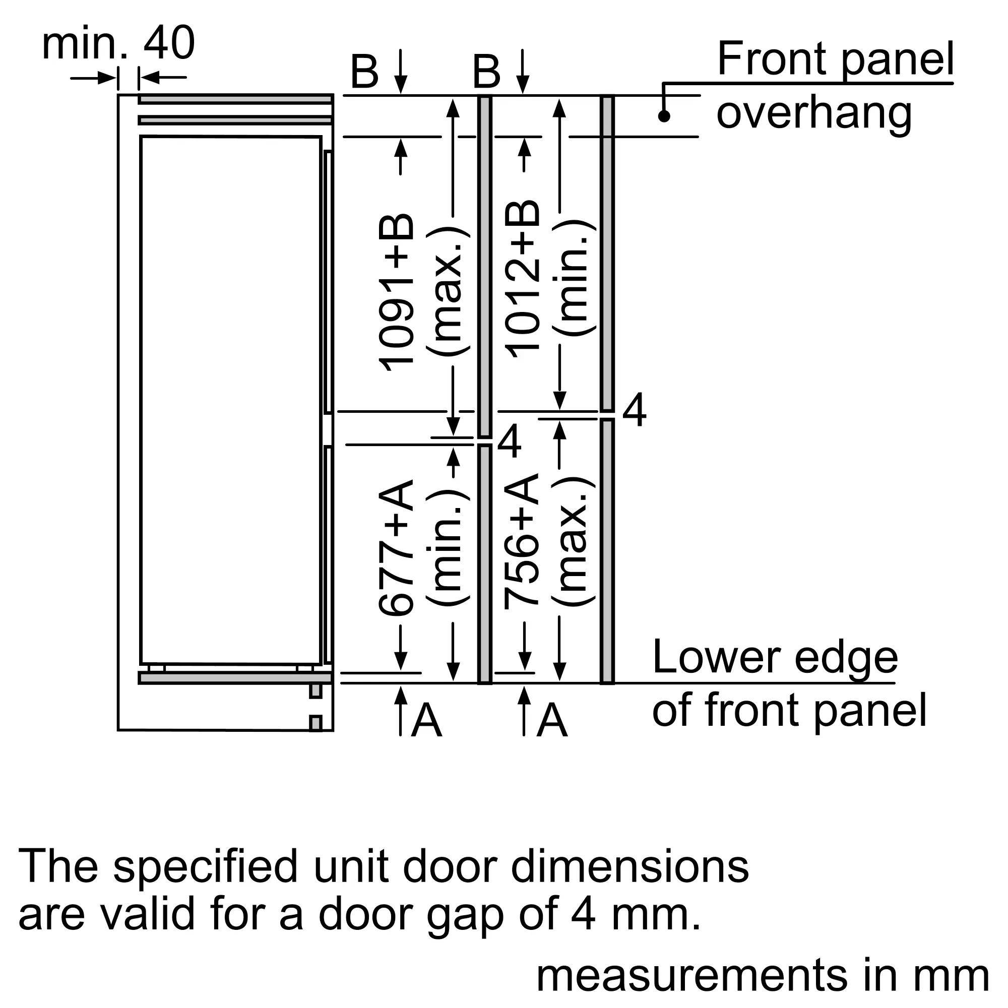 BOSCH Series 2 Built in Fridge Freezer | KIN86NSE0G - Image 12