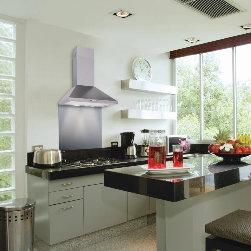 Luxair 60cm Chimney Hood Stainless Steel | LA60STDSS - Image 2