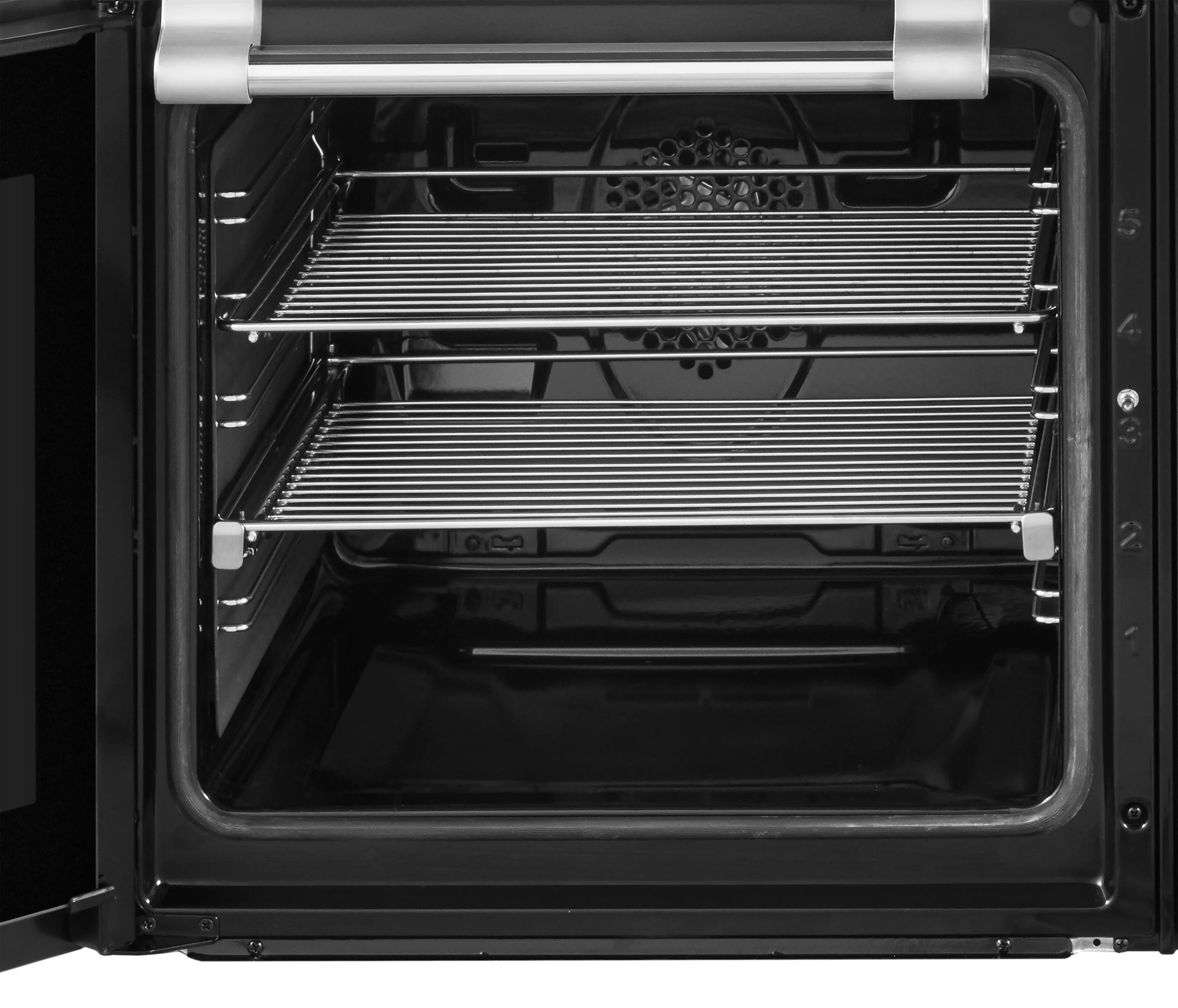 LEISURE Chefmaster 100cm Dual Fuel Range Cooker Black || CC100F521K - Image 3