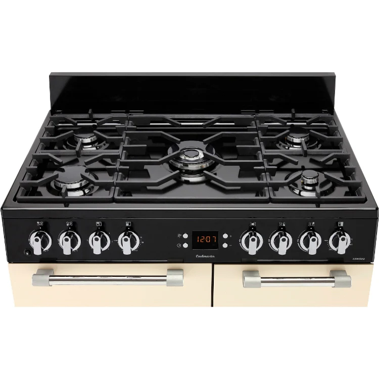 LEISURE Cookmaster 90cm Dual Fuel Double Oven Cream || CK90F232C - Image 3