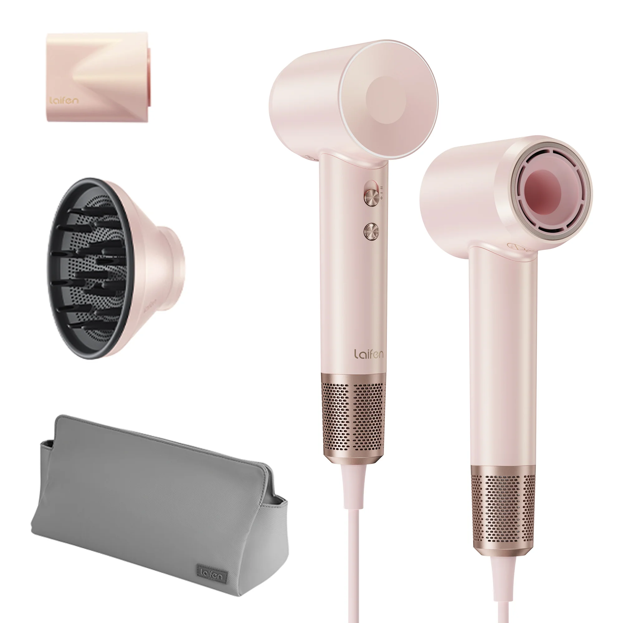 Laifen Hair Dryer Swift Premium - Pink || LF03-PPG-UK - Image 8