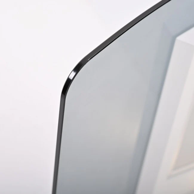 Luxair 100cm Curved Glass Cooker Hood - White with Smoked Black Glass || LA-100-CVD-GL-WHT - Image 5