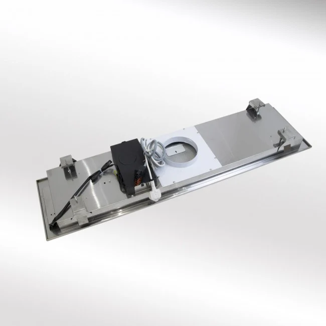 LUXAIR 120cm x 30cm Premium Ceiling Cooker Hood with Flat Roof External Motor in Stainless Steel || LA-120-ANZI-EXT-SS - Image 4
