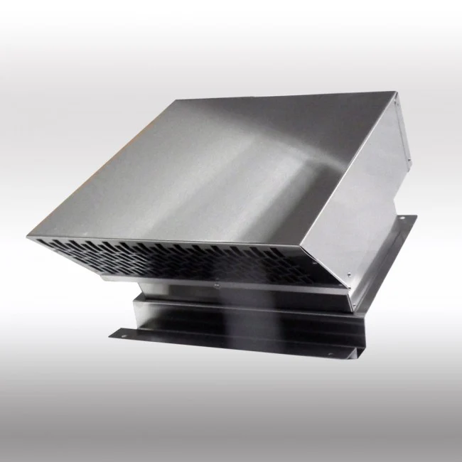 LUXAIR 60cm x 60cm Premium Ceiling Cooker Hood with Pitched Roof External Motor in Matt Black || LA-60-ANZI-EXT-BLK - Image 5