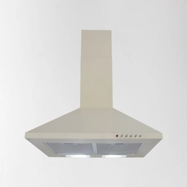 LUXAIR 70cm Premium Chimney Cooker Hood in Gloss Ivory/Cream || LA-70-STD-IV - Image 3