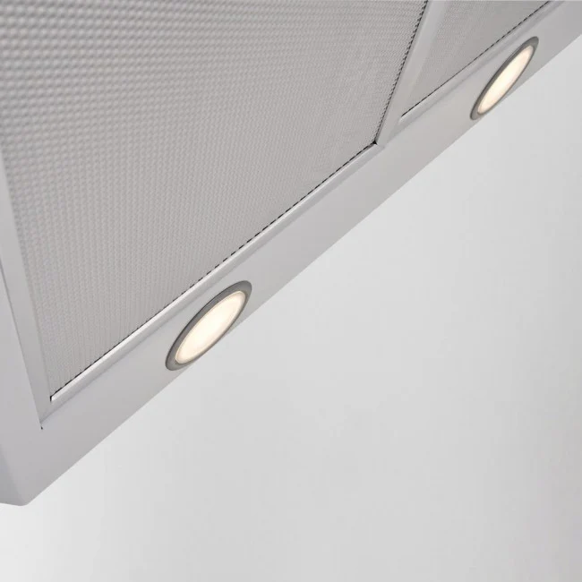 LUXAIR 80cm Premium Curved Glass Hood in Gloss White || LA-80-CVD-GL-WHT - Image 2