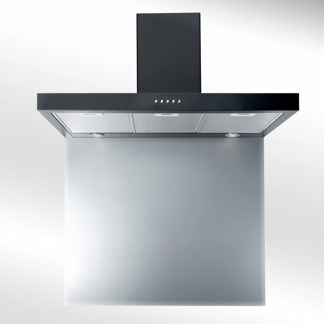 LUXAIR 80cm Slimline Flat Cooker Hood in Matt Black || LA-80-FLT-BLK - Image 3