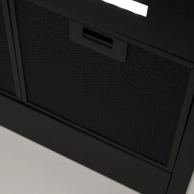 LUXAIR 80cm Slimline Flat Cooker Hood with Brushless Motor & Colour Changing LED's in Black || LA-80-MODA-BLK - Image 6