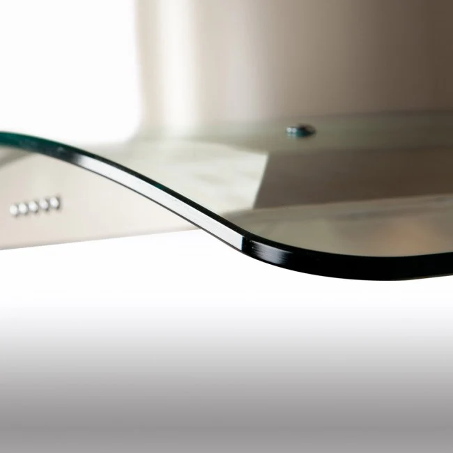 LUXAIR 90cm Premium Curved Glass Cooker Hood in Gloss Ivory/Cream || LA-90-CVD-GL-IV - Image 6