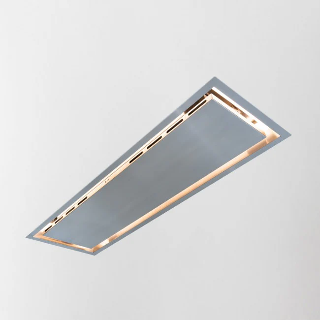 LUXAIR 90cm x 30cm Designer Ceiling Hood in St/St, Quiet Brushless Motor, Colour Adjustable LED's || LA-90x30-SOFFITTO-SS - Image 2