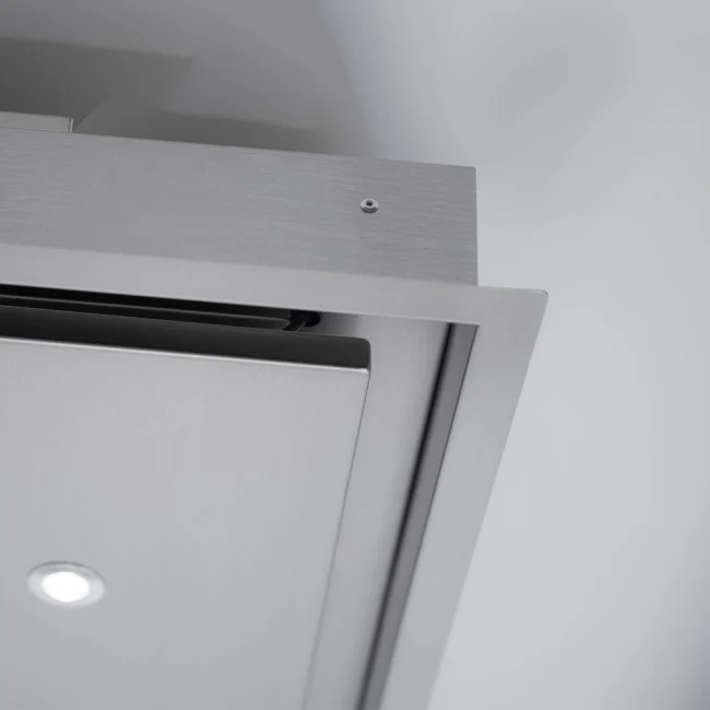 LUXAIR 90cm x 50cm Premium Ceiling Cooker Hood with 6 x LED Spotlights in Gloss White BRUSHLESS MOTOR || LA-90-ANZI-BR-WHT - Image 6