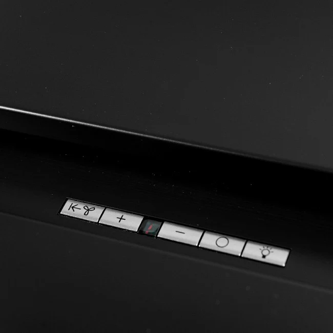LUXAIR 90cm x 50cm Premium Ceiling Cooker Hood with Pitched Roof External Motor in Matt Black || LA-90-ANZI-EXT-BLK - Image 3