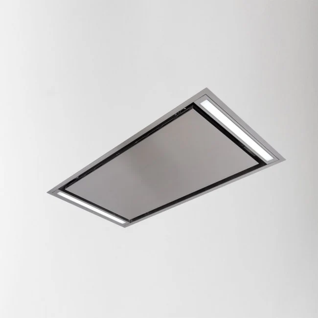 LUXAIR Mille - 100cm x 50cm - Brushless Motor Ceiling Hood in Stainless Steel || LA-100-MILLE-SM-SS - Image 7