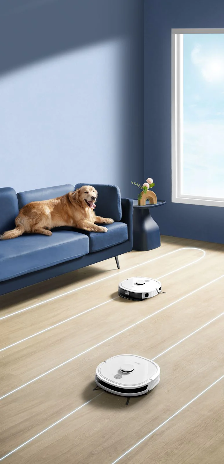 Midea M6 Robot Vacuum Cleaner - Robovac - 3400mAh 110min || M6 - Image 11