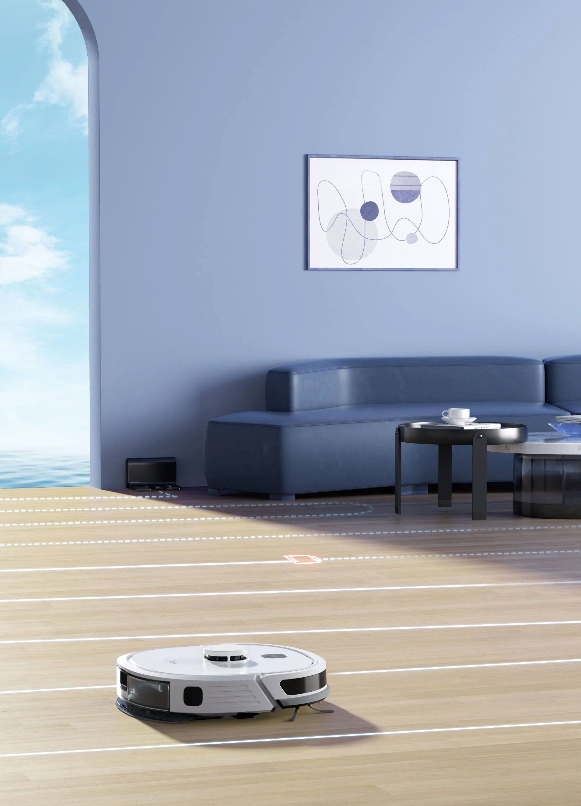 Midea M6 Robot Vacuum Cleaner - Robovac - 3400mAh 110min || M6 - Image 15
