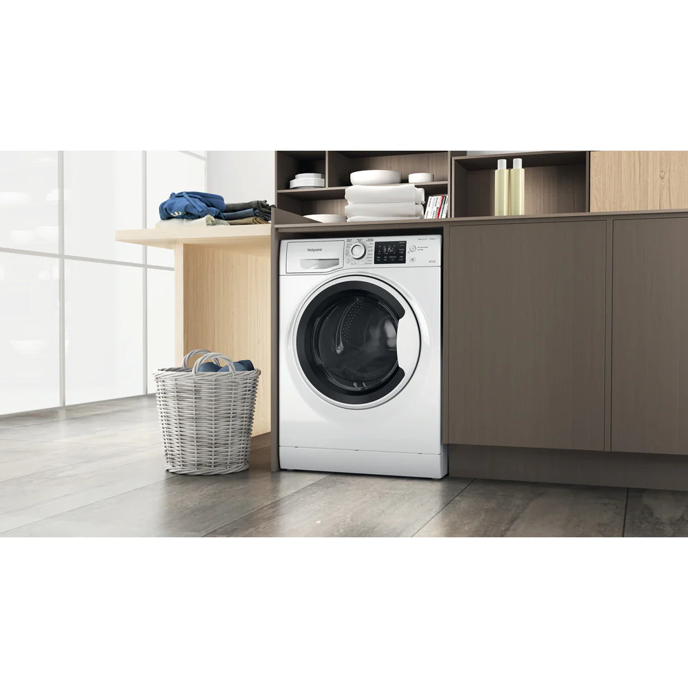 Hotpoint Anti-stain Freestanding Washer Dryer 8kg/6kg 1400rp - White | NDB 8635 W UK - Image 6
