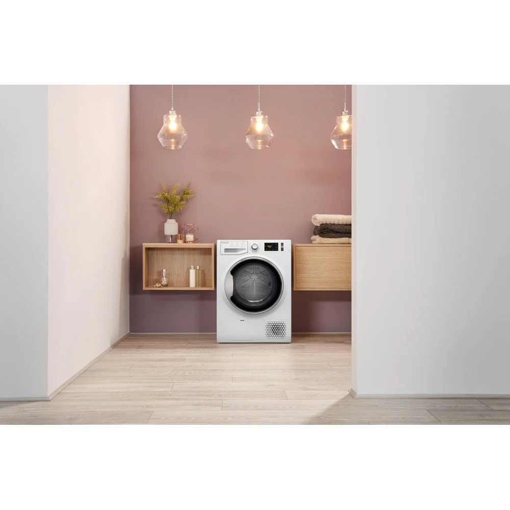 HOTPOINT Active Care 9kg Heat Pump Tumble Dryer - White | NTM1192XBUK - Image 8