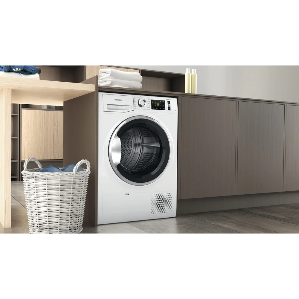 HOTPOINT Active Care 9kg Heat Pump Tumble Dryer - White | NTM1192XBUK - Image 9
