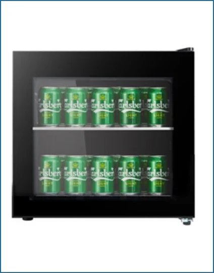 POWERPOINT Beverage Cooler  - Black | P446MDBC-E