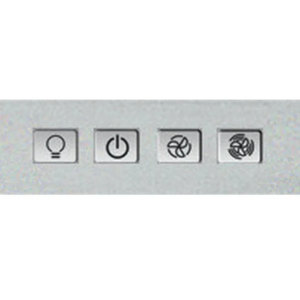 Hotpoint 90cm Chimney Cooker Hood - Stainless Steel  | PHPN9.5FLMX/1 - Image 2