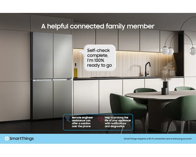Samsung 640L Bespoke AI Series 6 Side-by-Side Fridge Freezer with SpaceMax™ - Black | RS70F64KEFEU - Image 9