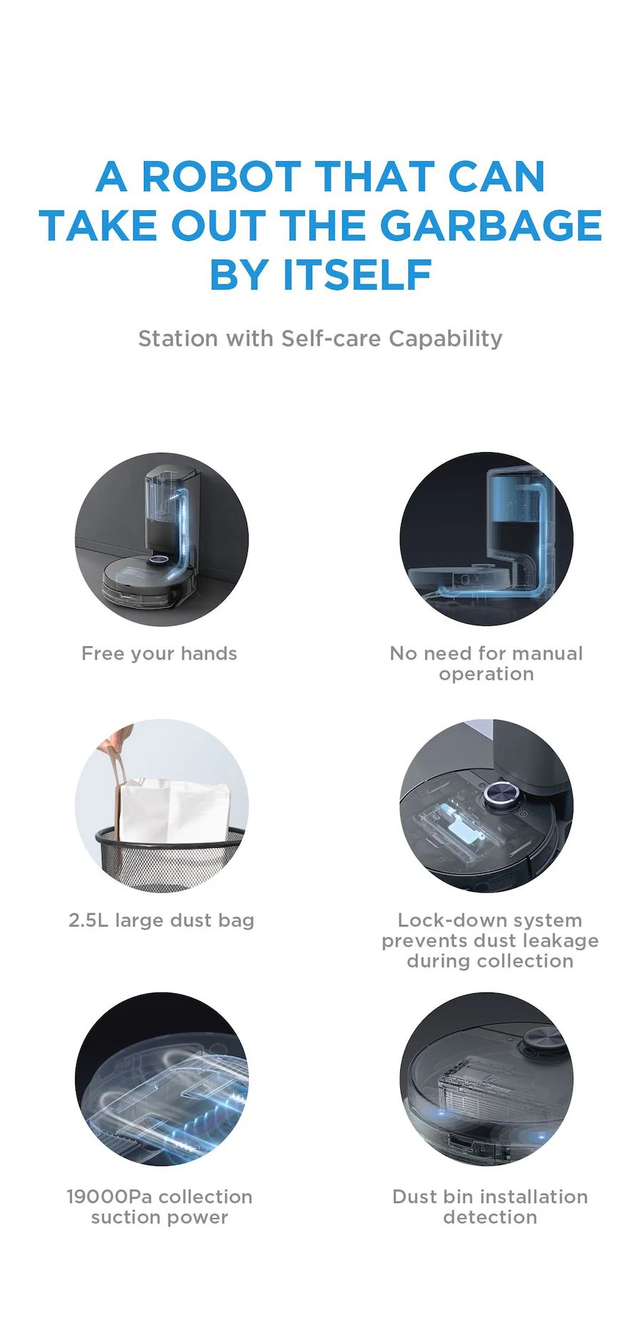 Midea S8+ Robot Vacuum - Robovac - 5200mAh 150min || S8+ - Image 9