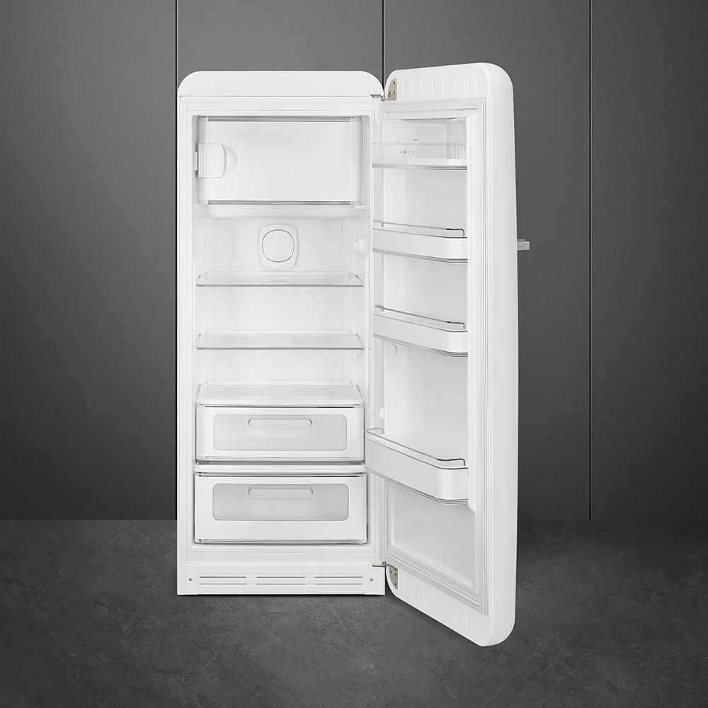 Smeg 60cm Retro Style Fridge With Icebox (6), Right Hand Hinged - White | SMG FAB28RWH6UK - Image 8